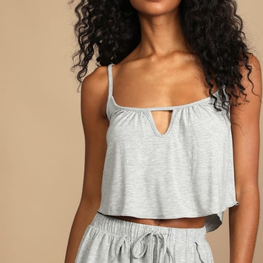 New FREE PEOPLE Modal cami crop top #8089/182